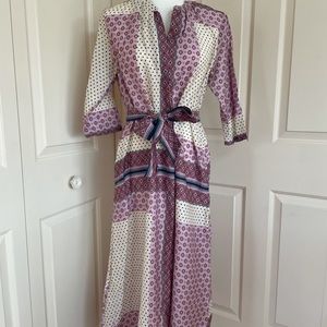 Xirena Indian fabric caftan in cotton/silk